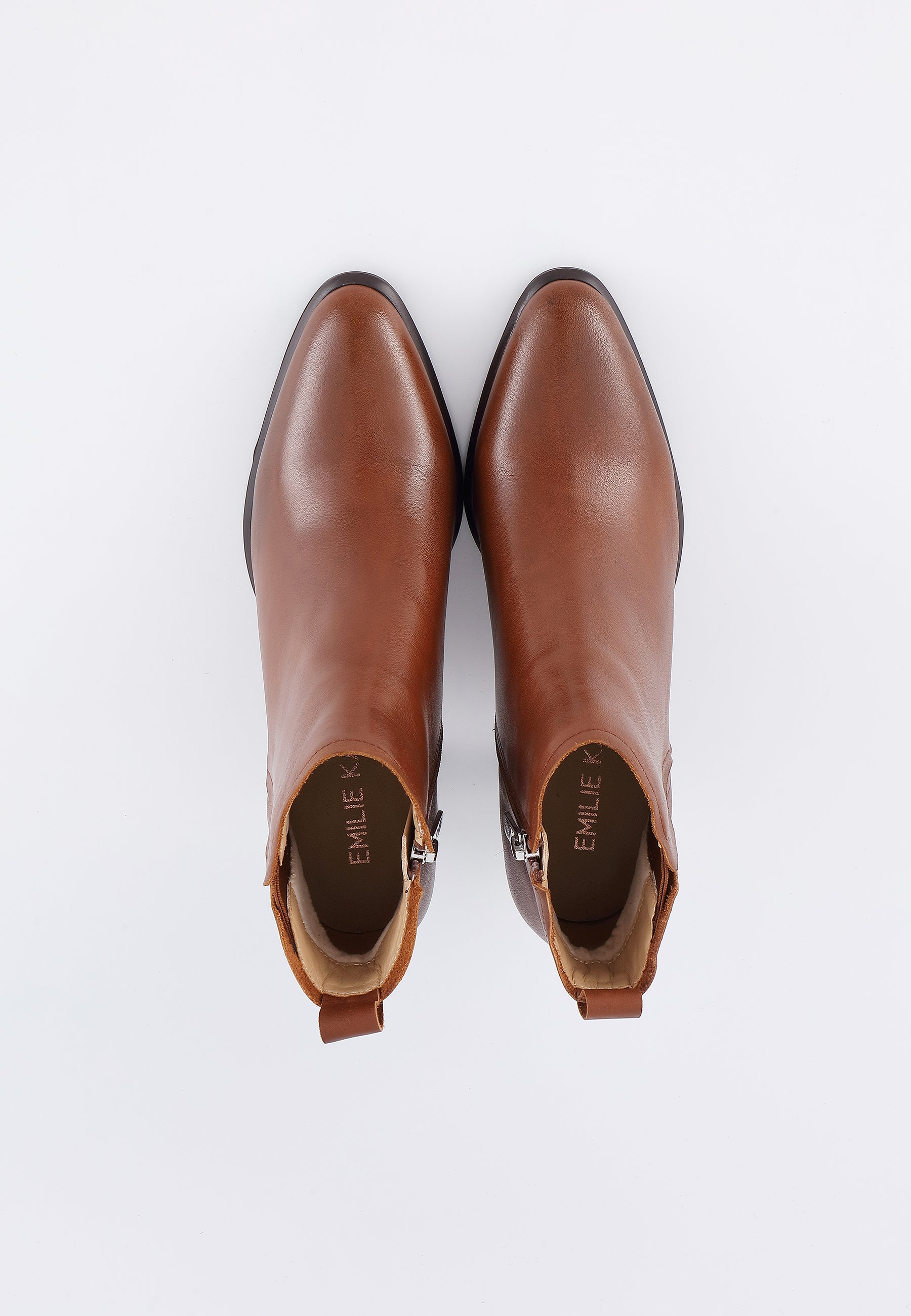 BOTTINES LEIA - MARRON