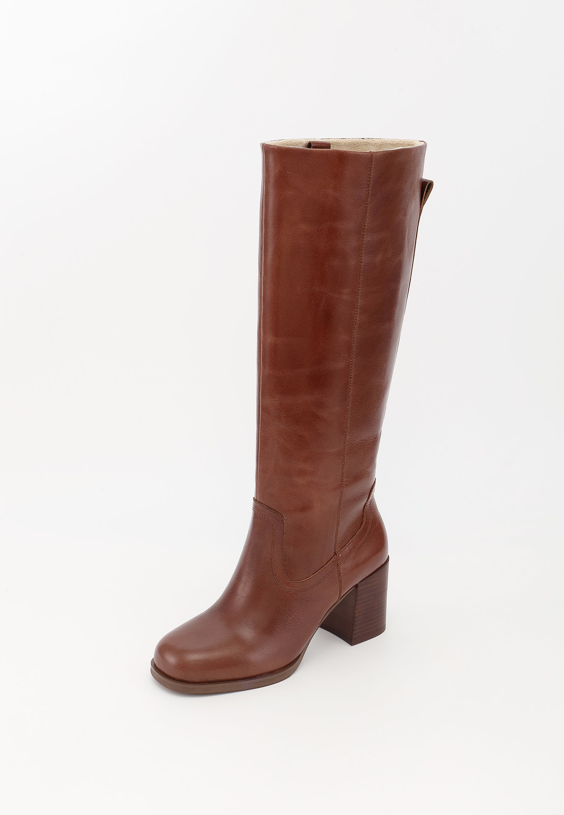LEONNE BOOTS - COGNAC