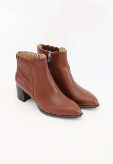 BOTTINES LYRIEL - MARRON