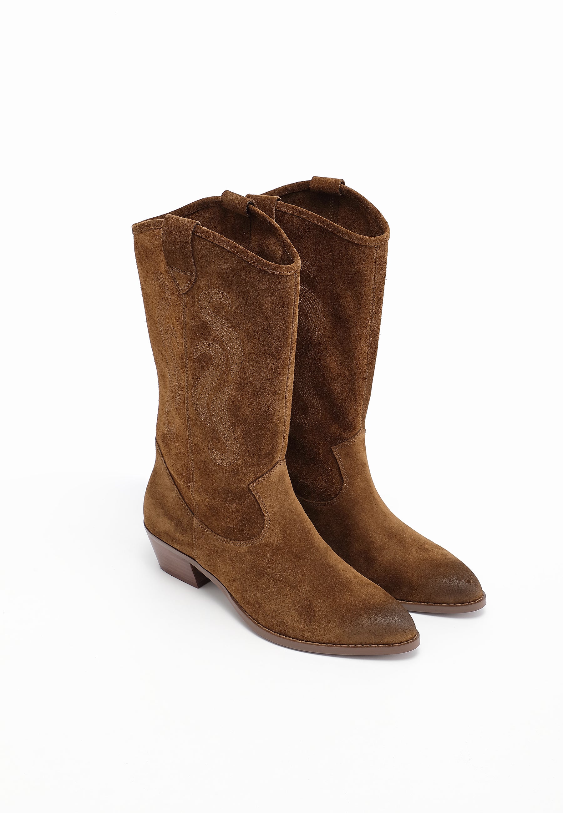 LYS ANKLE BOOTS - CAMEL
