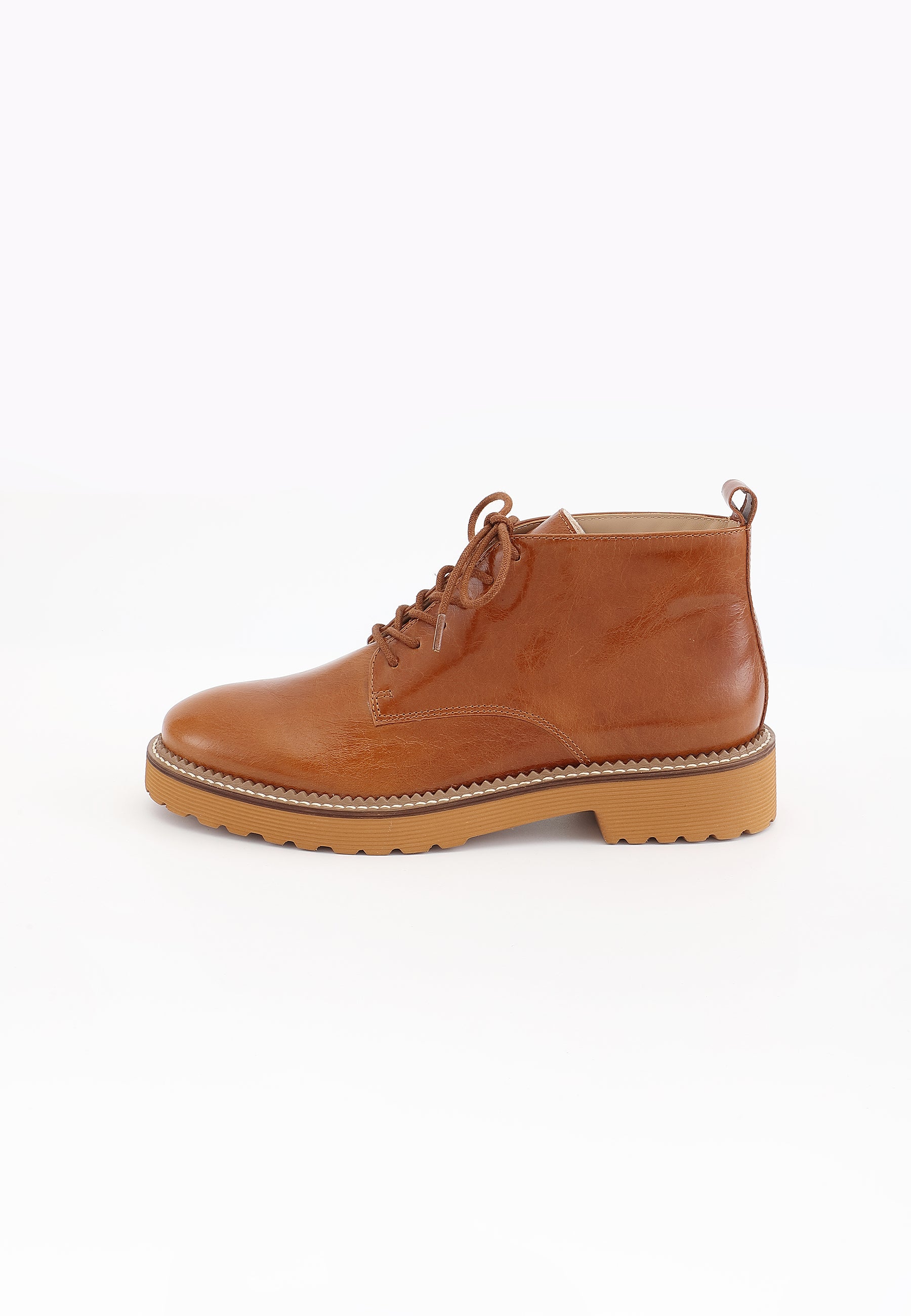 DERBIES MARIGOLD - COGNAC