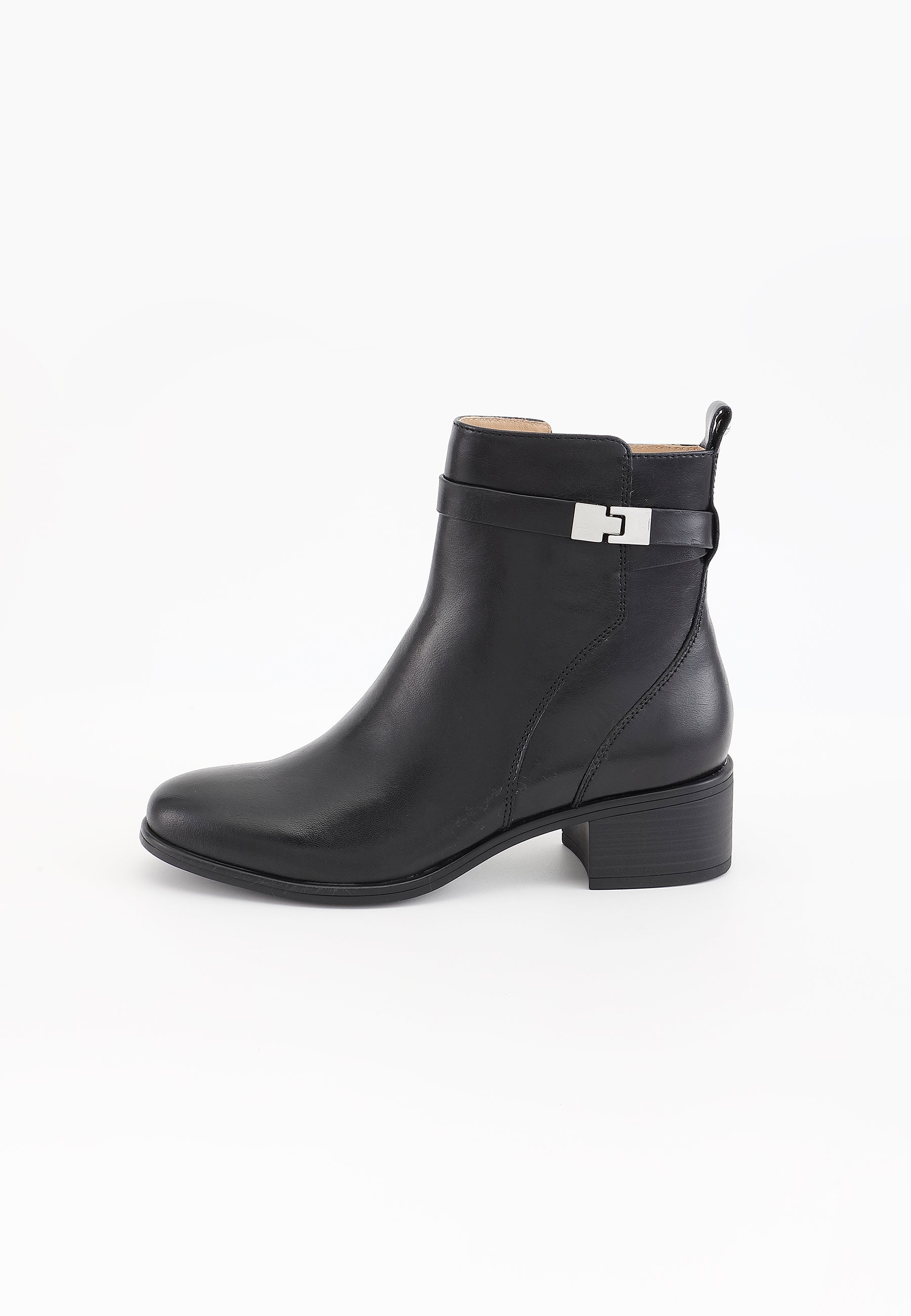 BOTTINES MARINE - NOIR