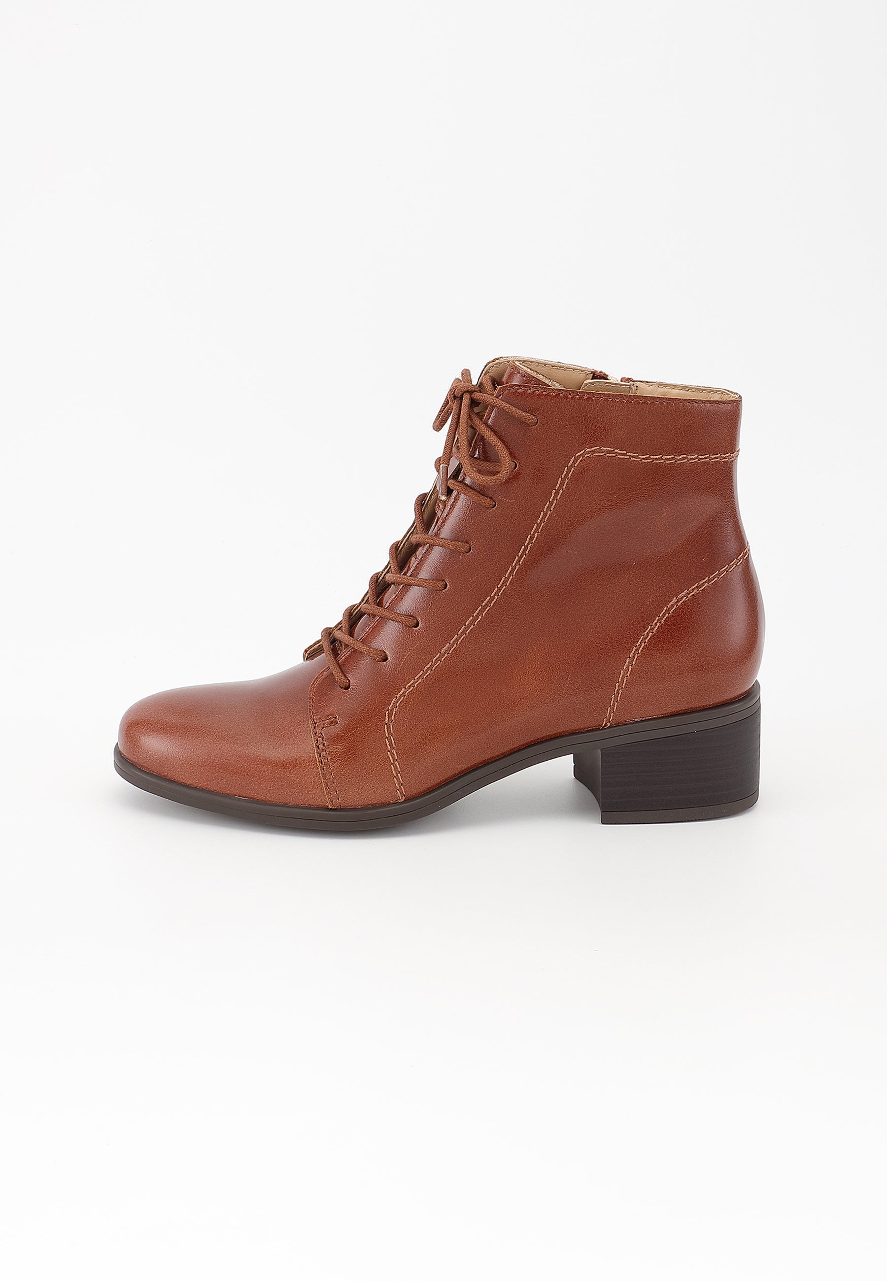 BOTTINES MERYN - COGNAC