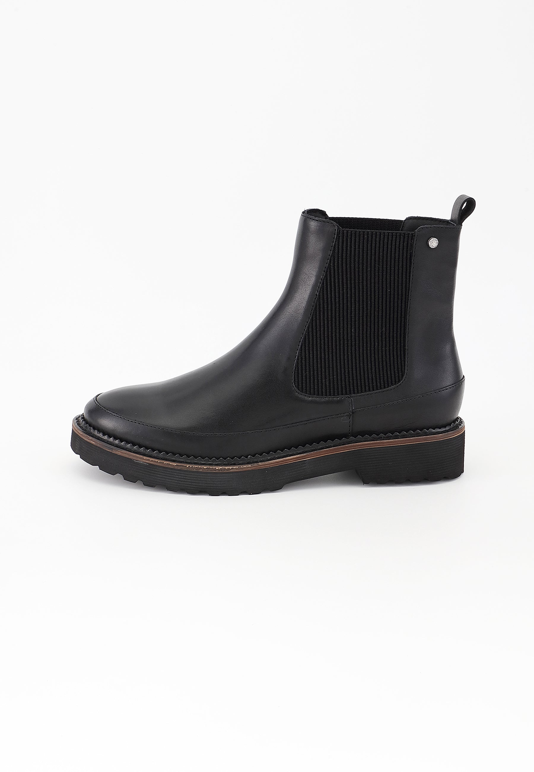 BOTTINES OLIVIA - Noir Lisse
