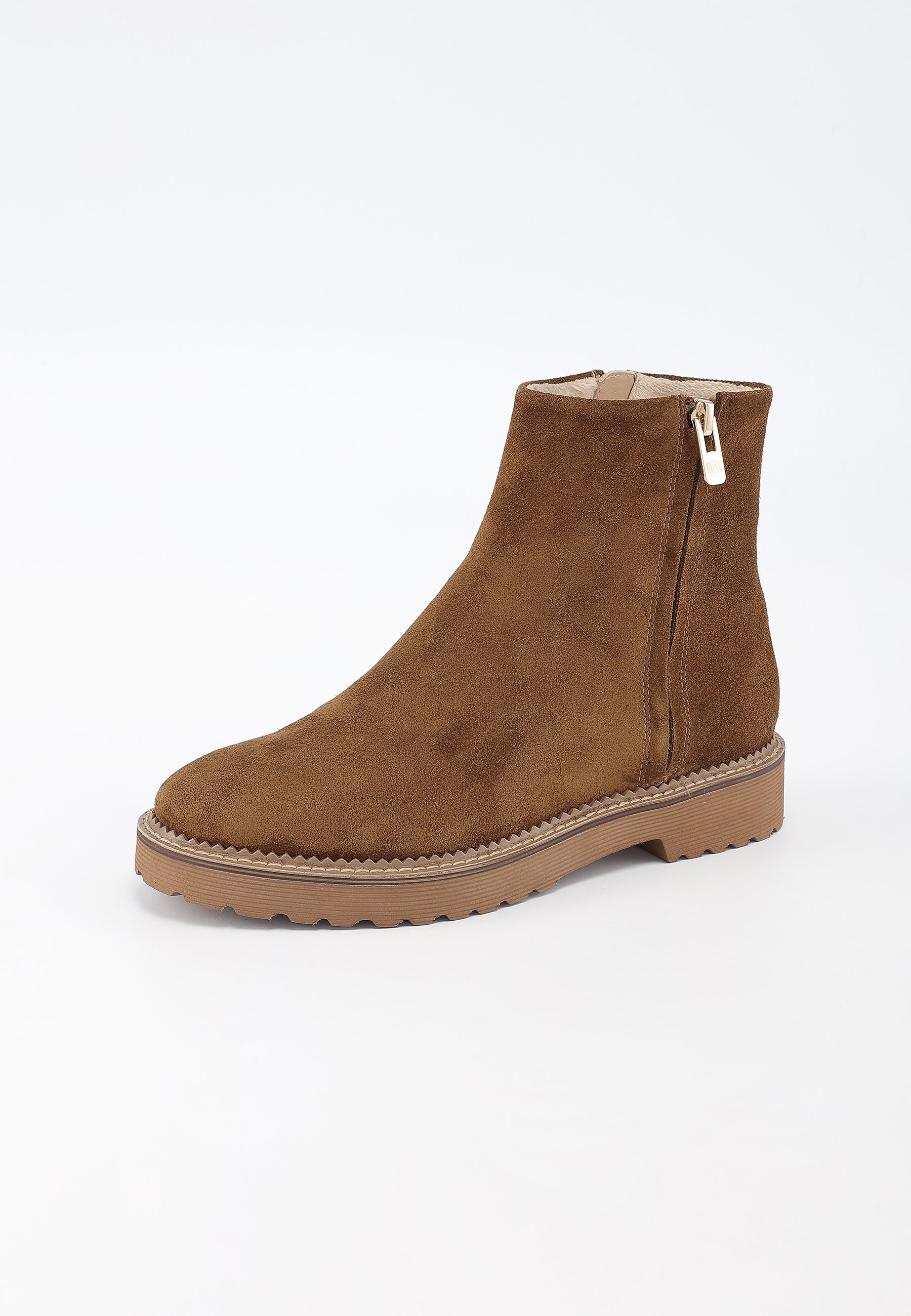 BOTTINES ONDINE - CAMEL