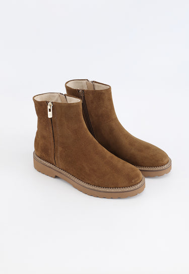BOTTINES ONDINE - CAMEL