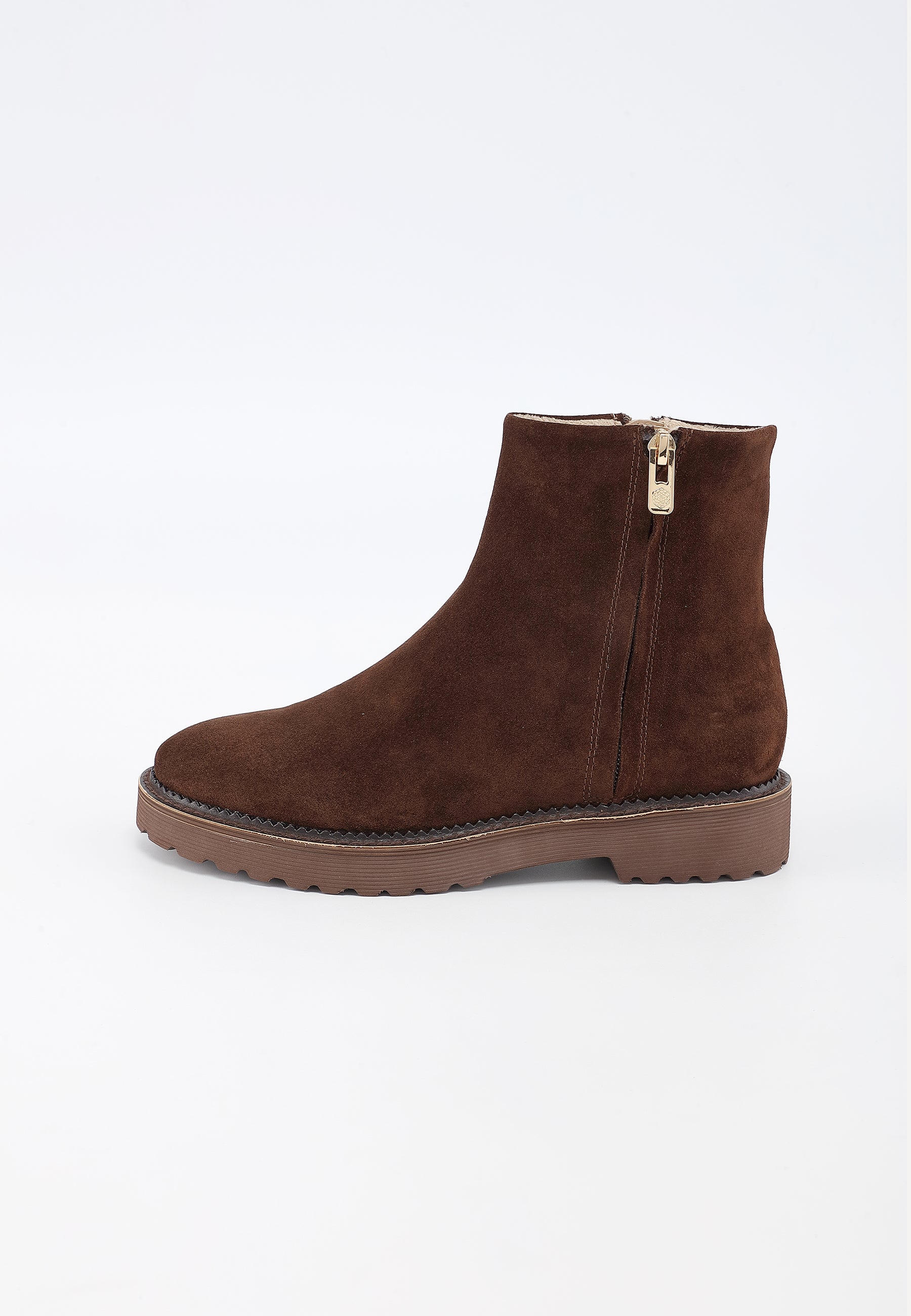 BOTTINES ONDINE - MARRON