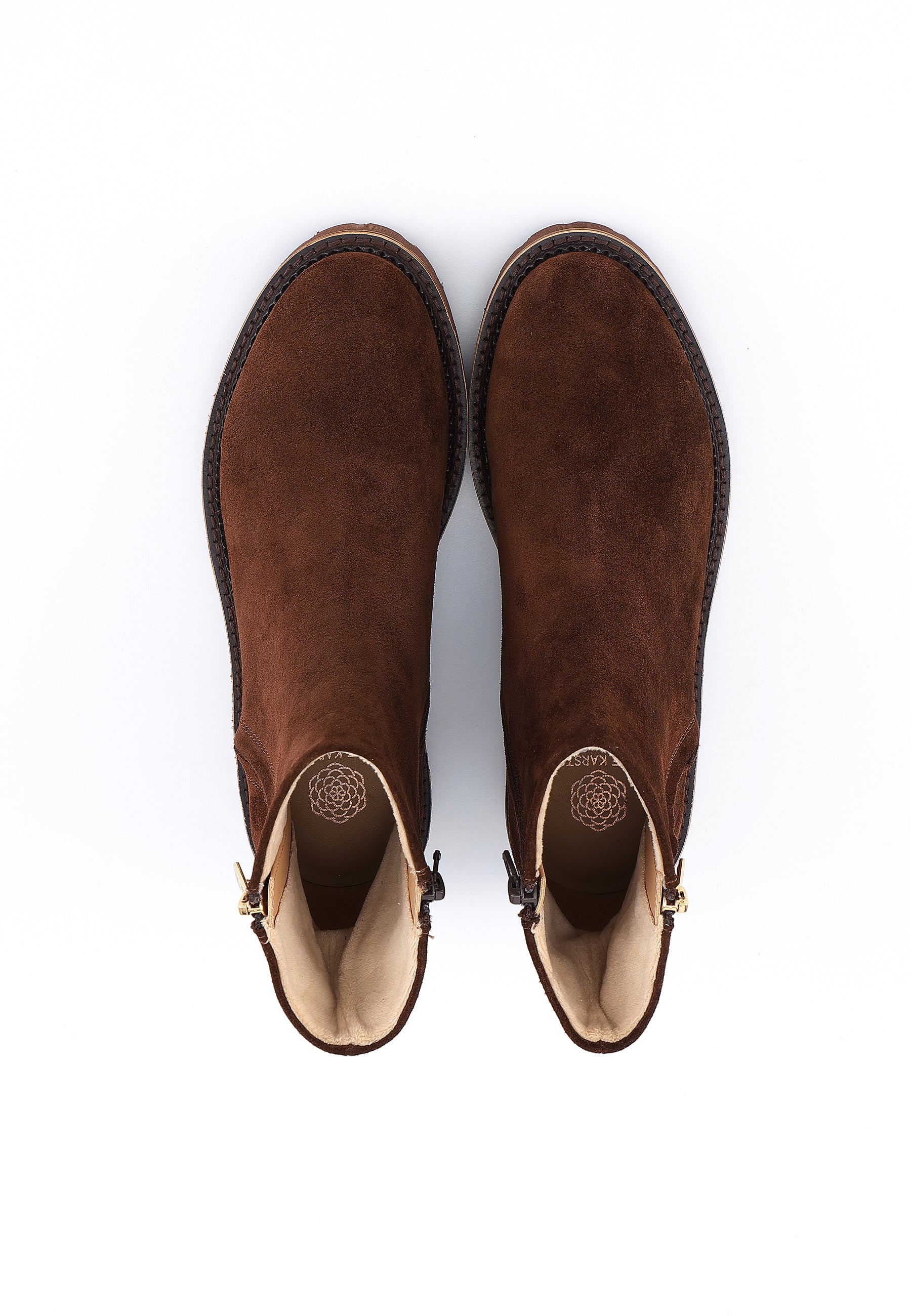BOTTINES ONDINE - MARRON
