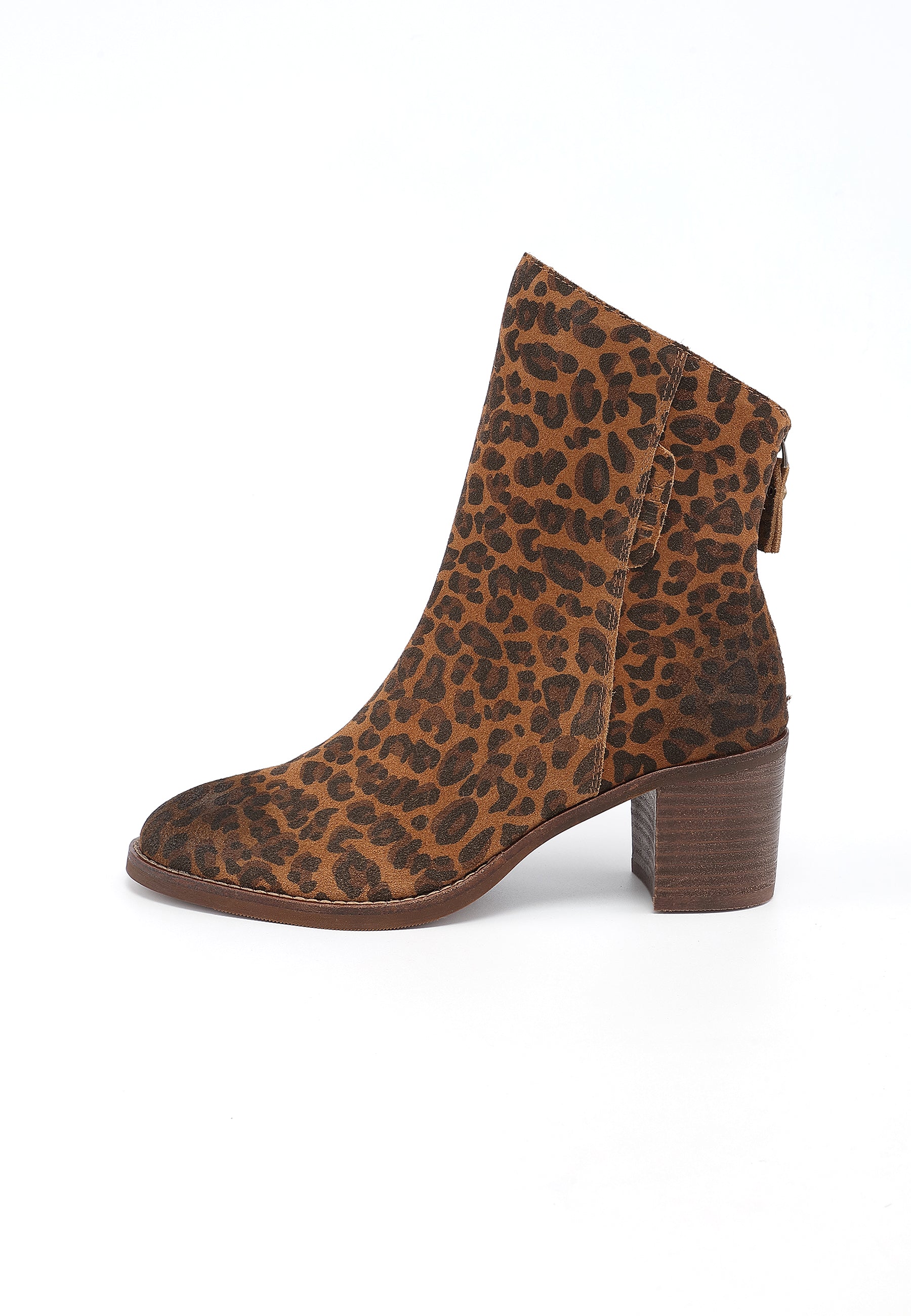BOTTINES OXALYS - LÉOPARD
