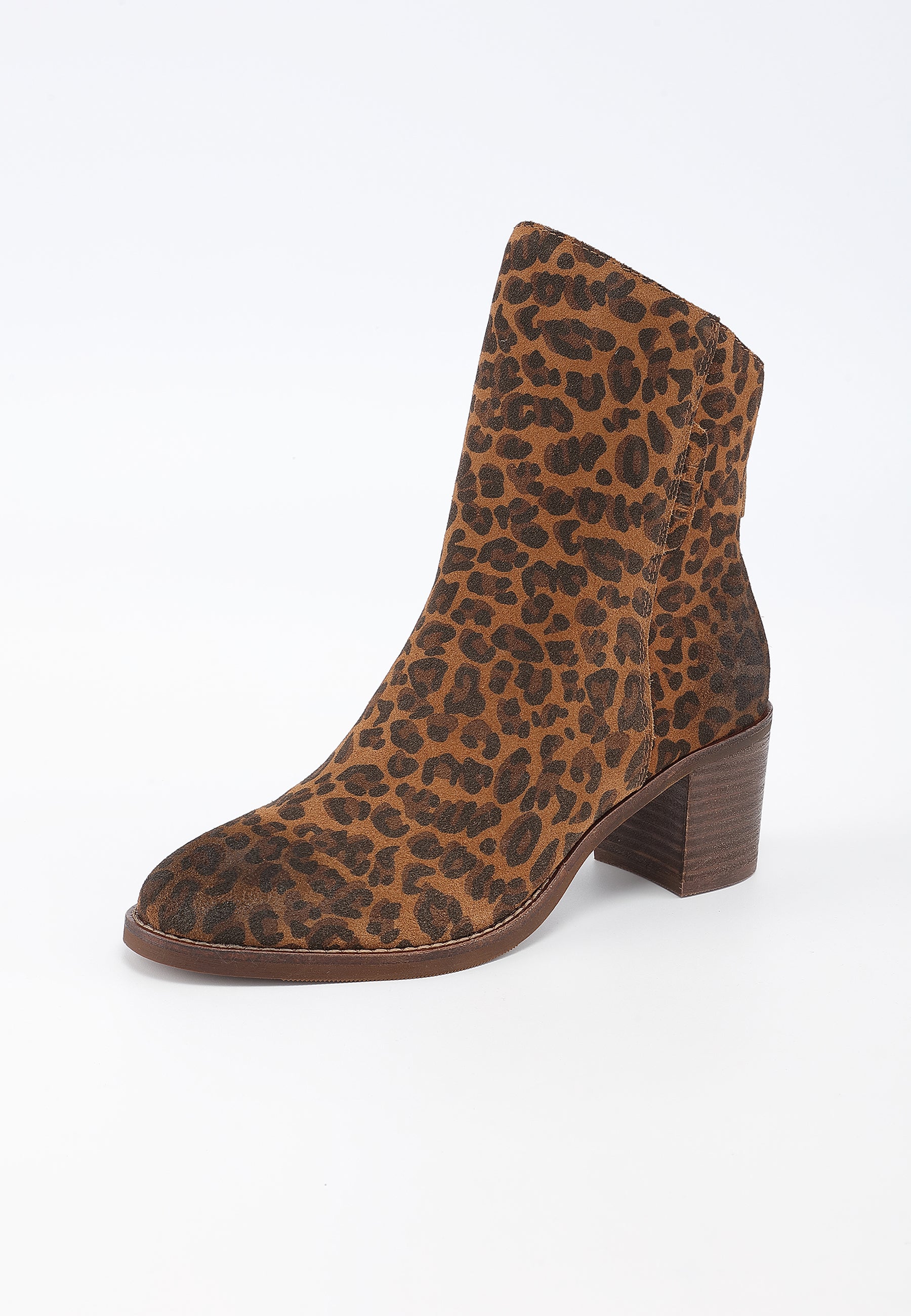 BOTTINES OXALYS - LÉOPARD