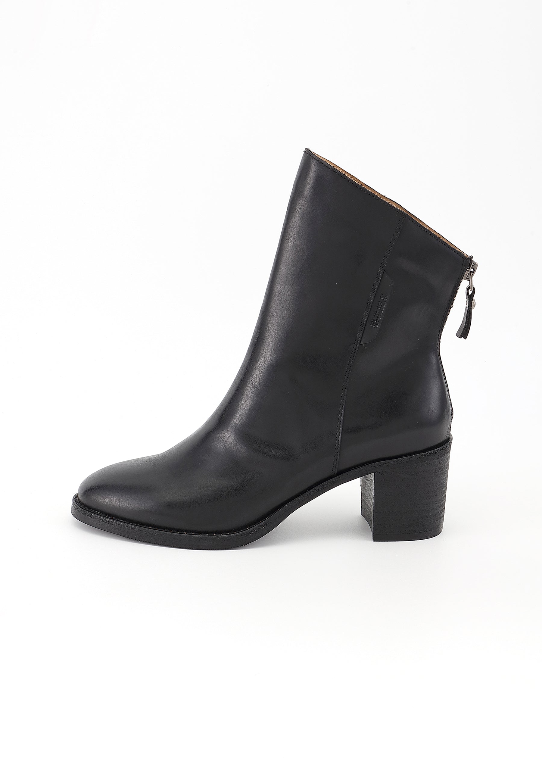 BOTTINES OXALYS - NOIR LISSE