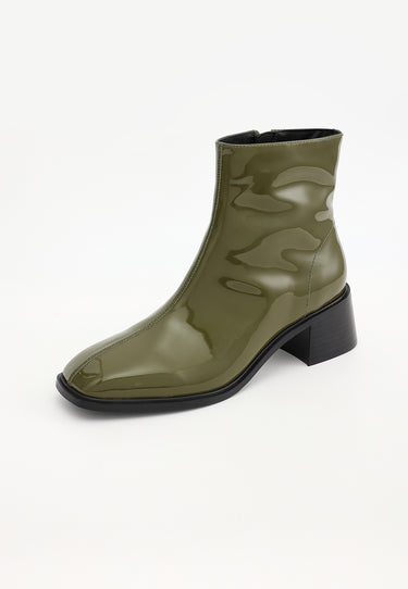 BOTTINES PARIS - KAKI VERNI