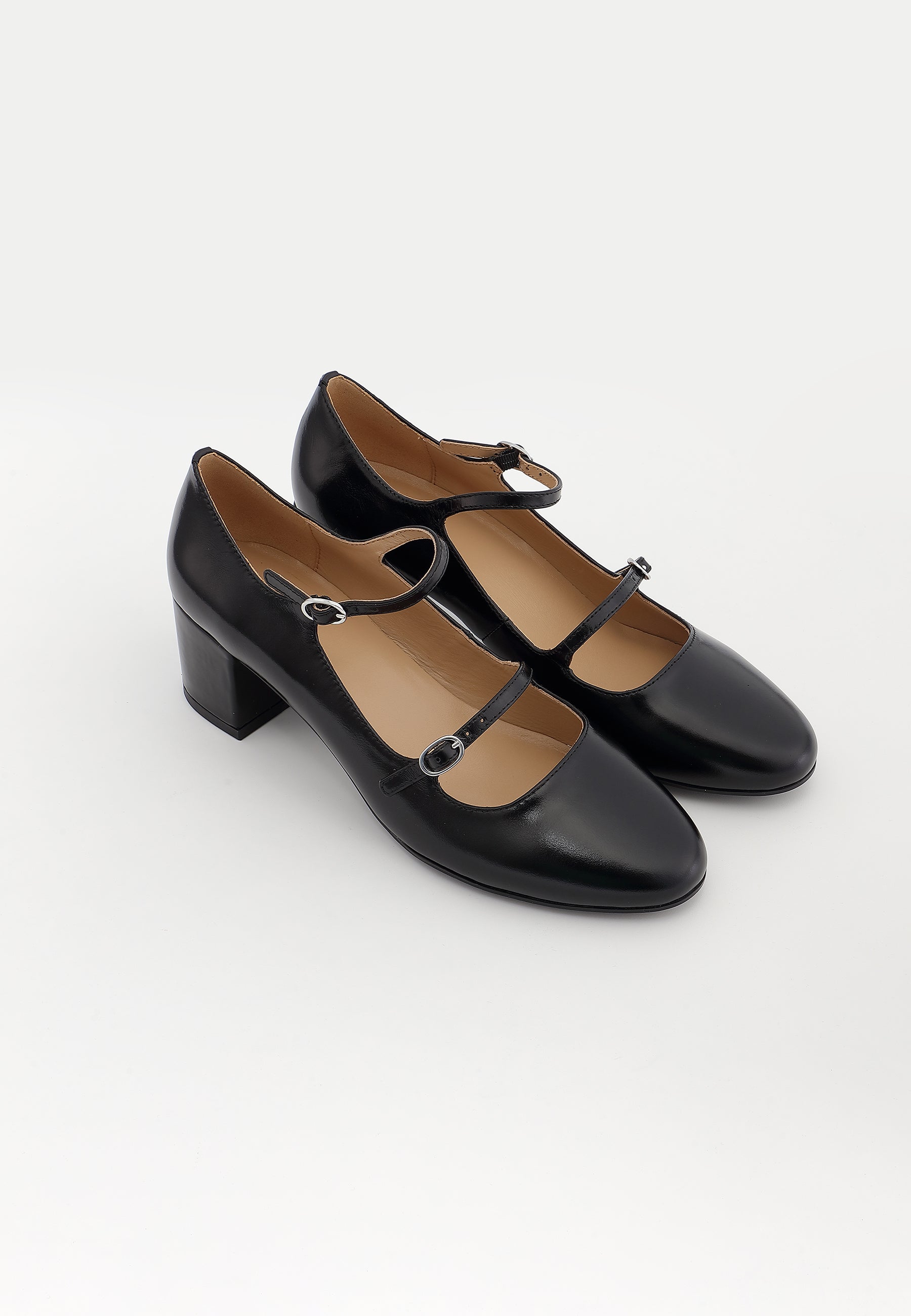 ESCARPINS PIVOINE - NOIR