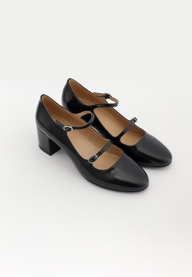 ESCARPINS PIVOINE - NOIR