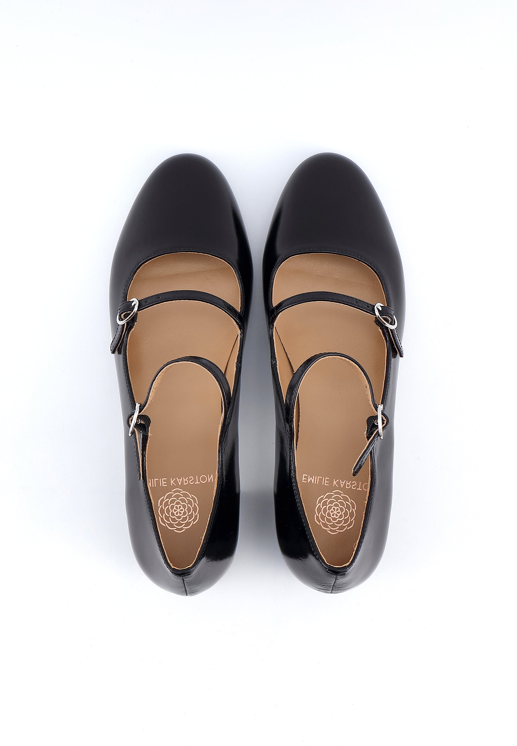 ESCARPINS PIVOINE - NOIR