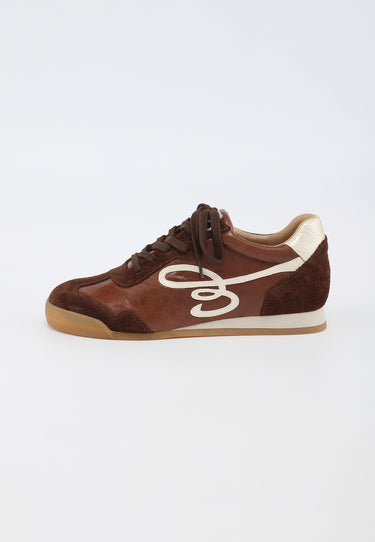 RAFAELLE SNEAKERS - BROWN