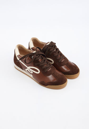RAFAELLE SNEAKERS - BROWN