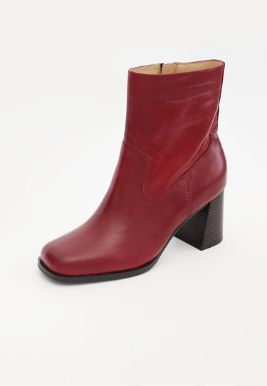BOTTINES SABRINA - BORDEAUX