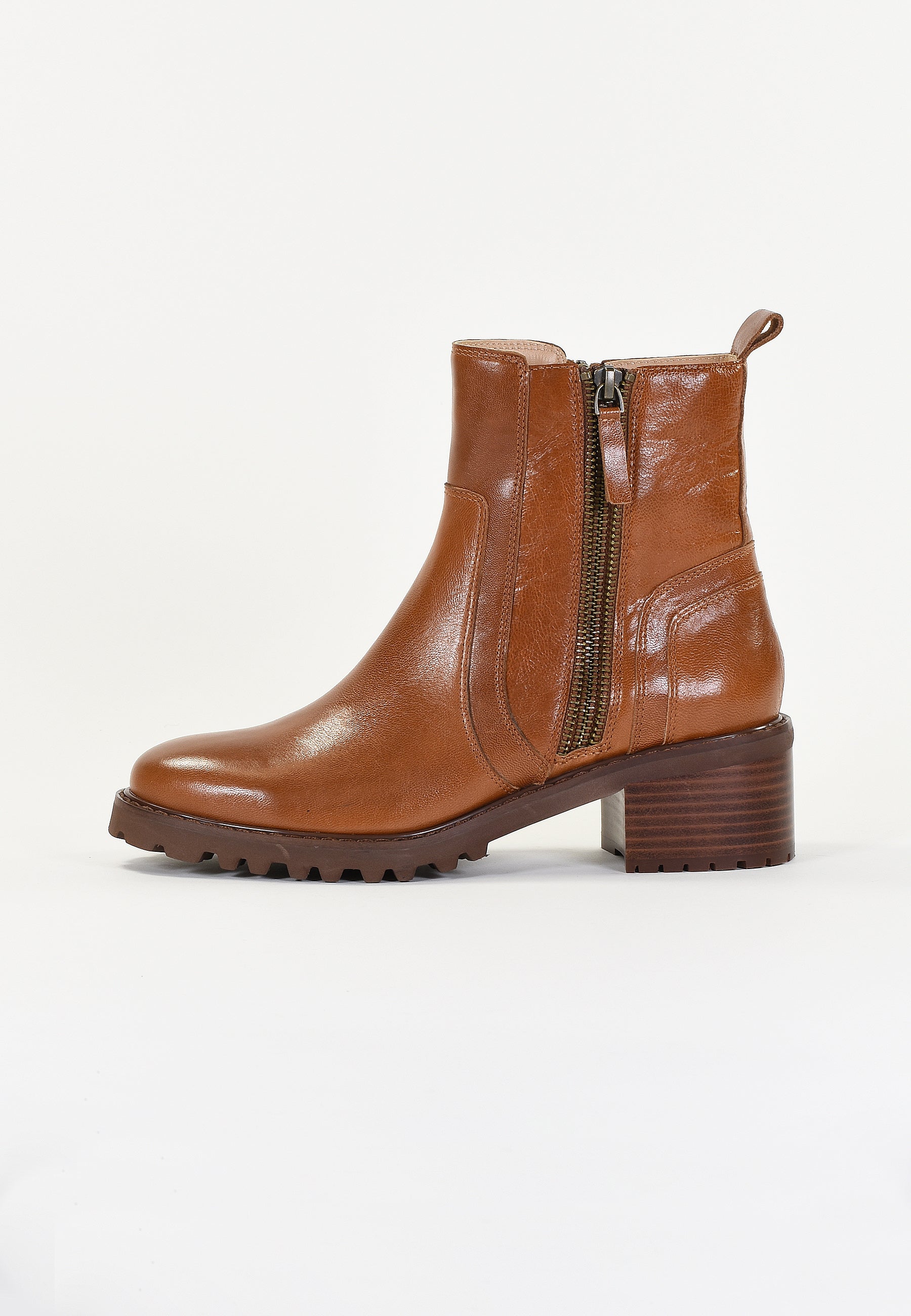 BOTTINES SETTIA - CAMEL