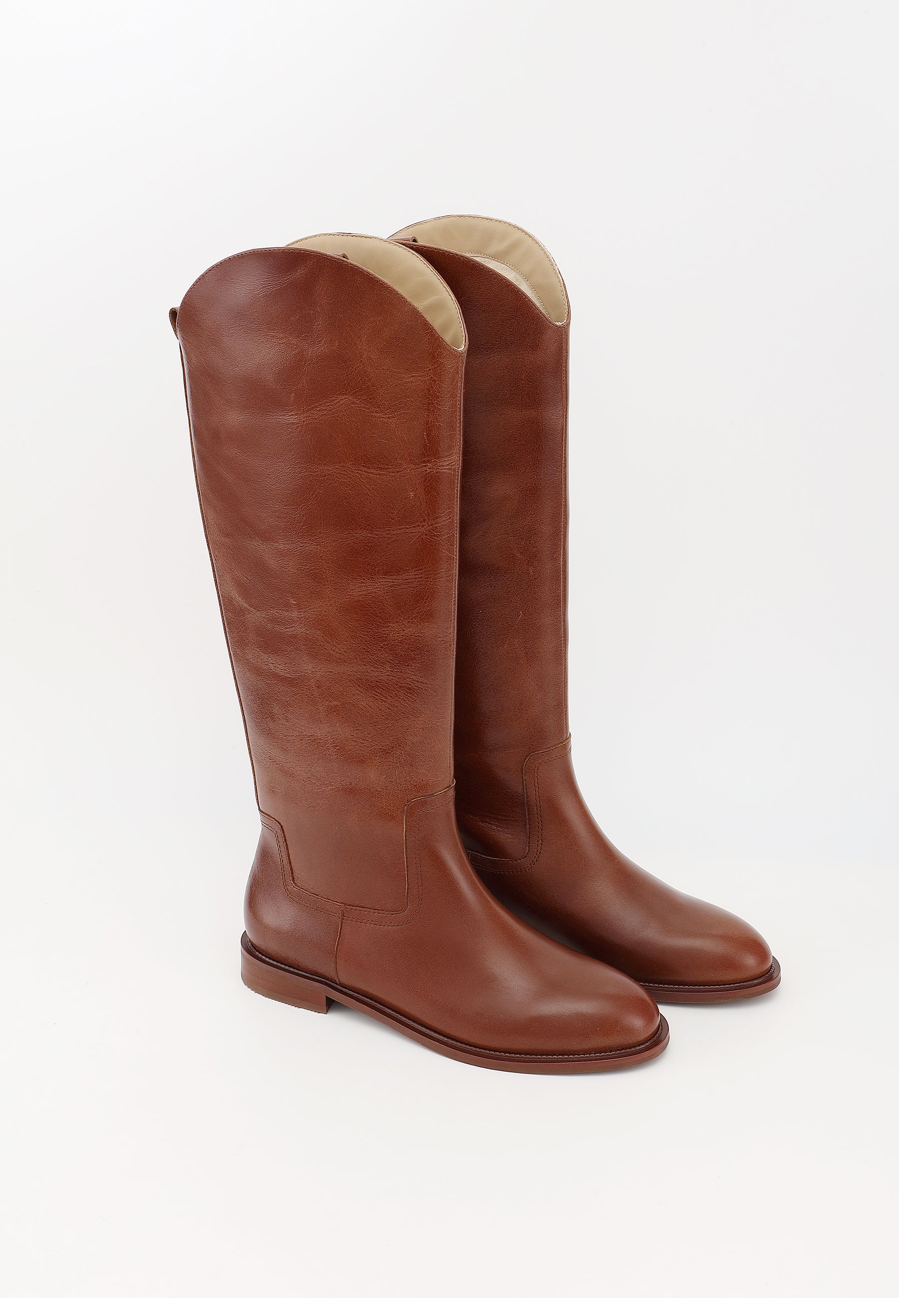 SIERRA BOOTS - COGNAC