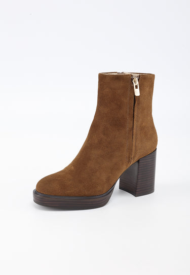 BOTTINES SOLAIA - CAMEL