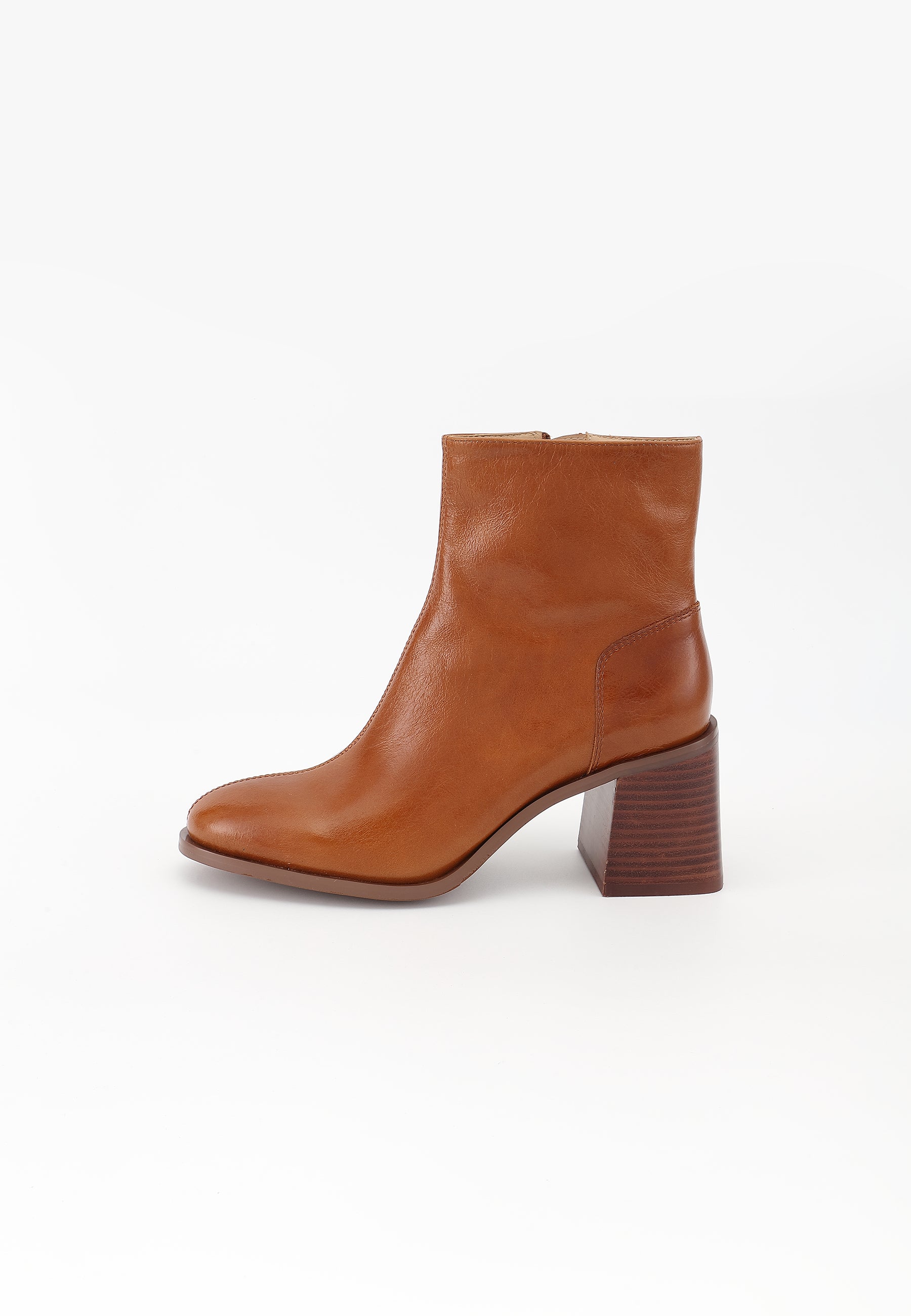 BOTTINES VICTORIA - CAMEL