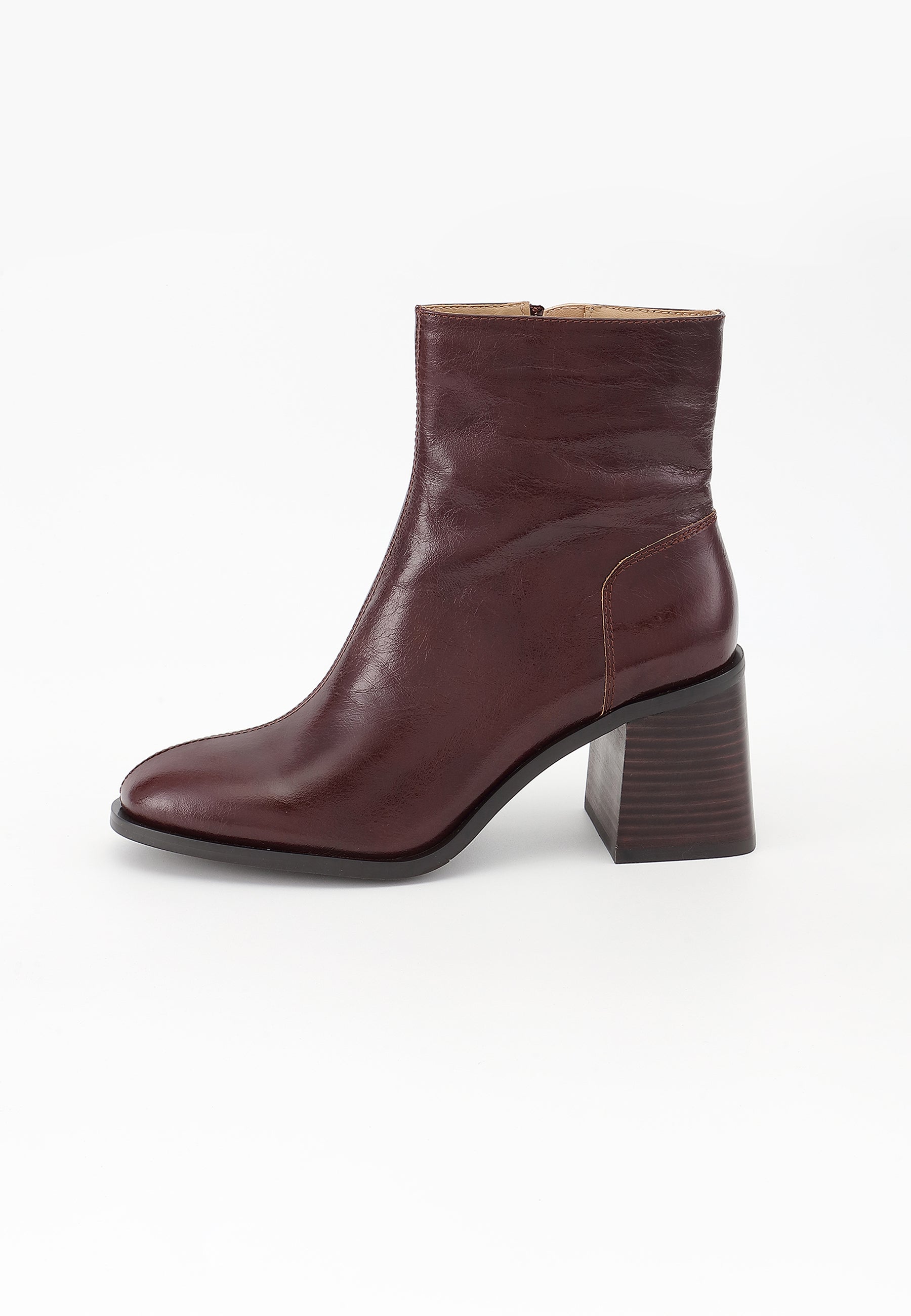 BOTTINES VICTORIA - MARRON