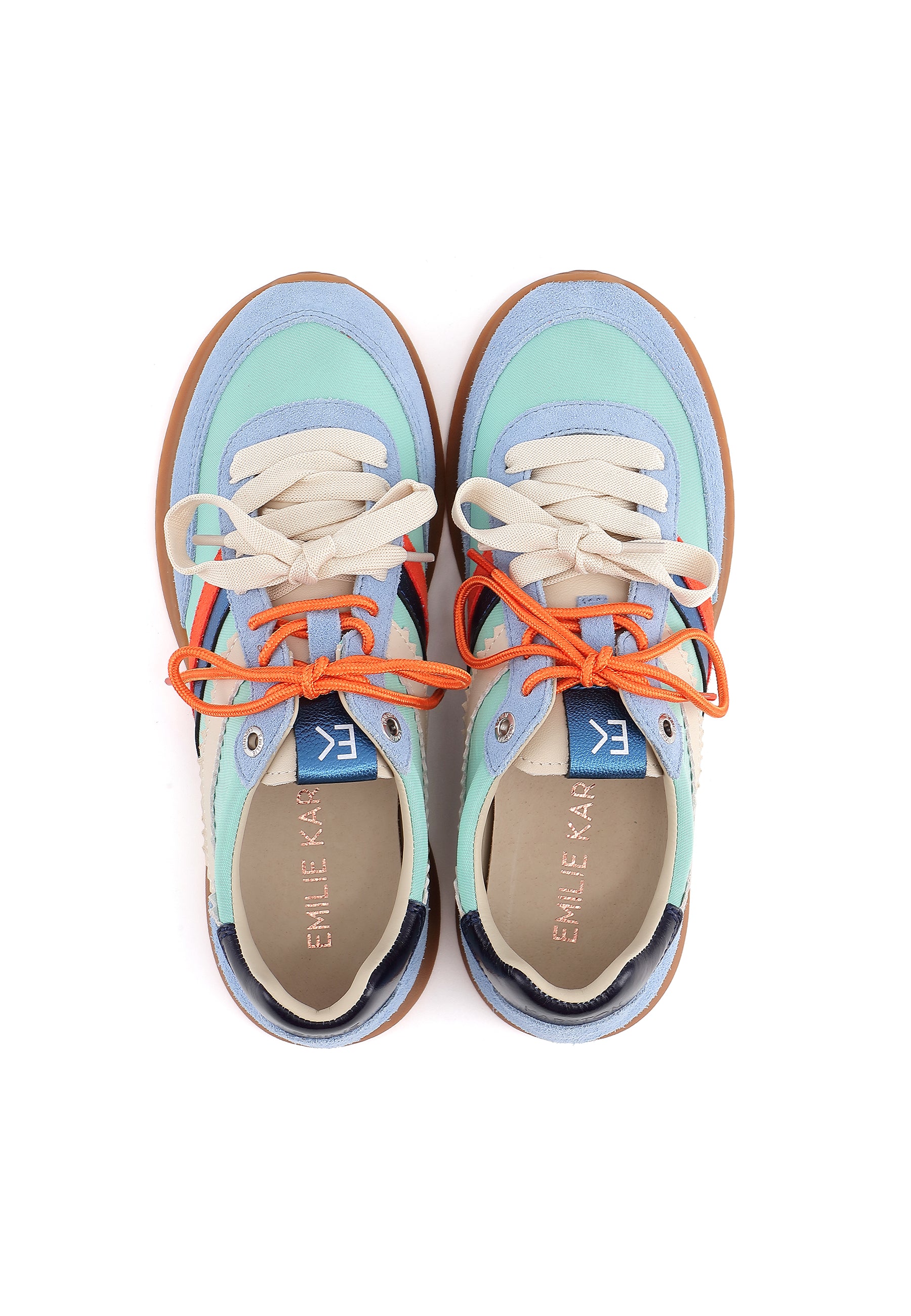 ARRIETTY - Sneakers Rétro-Chic Bleu