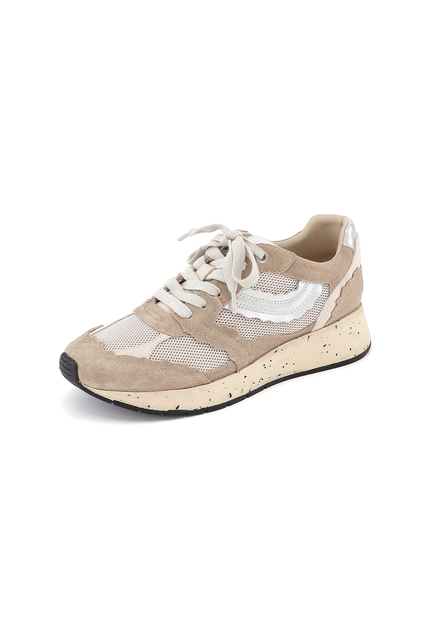 ASTRA - Baskets Urbaines à Plateforme Blanc/Beige