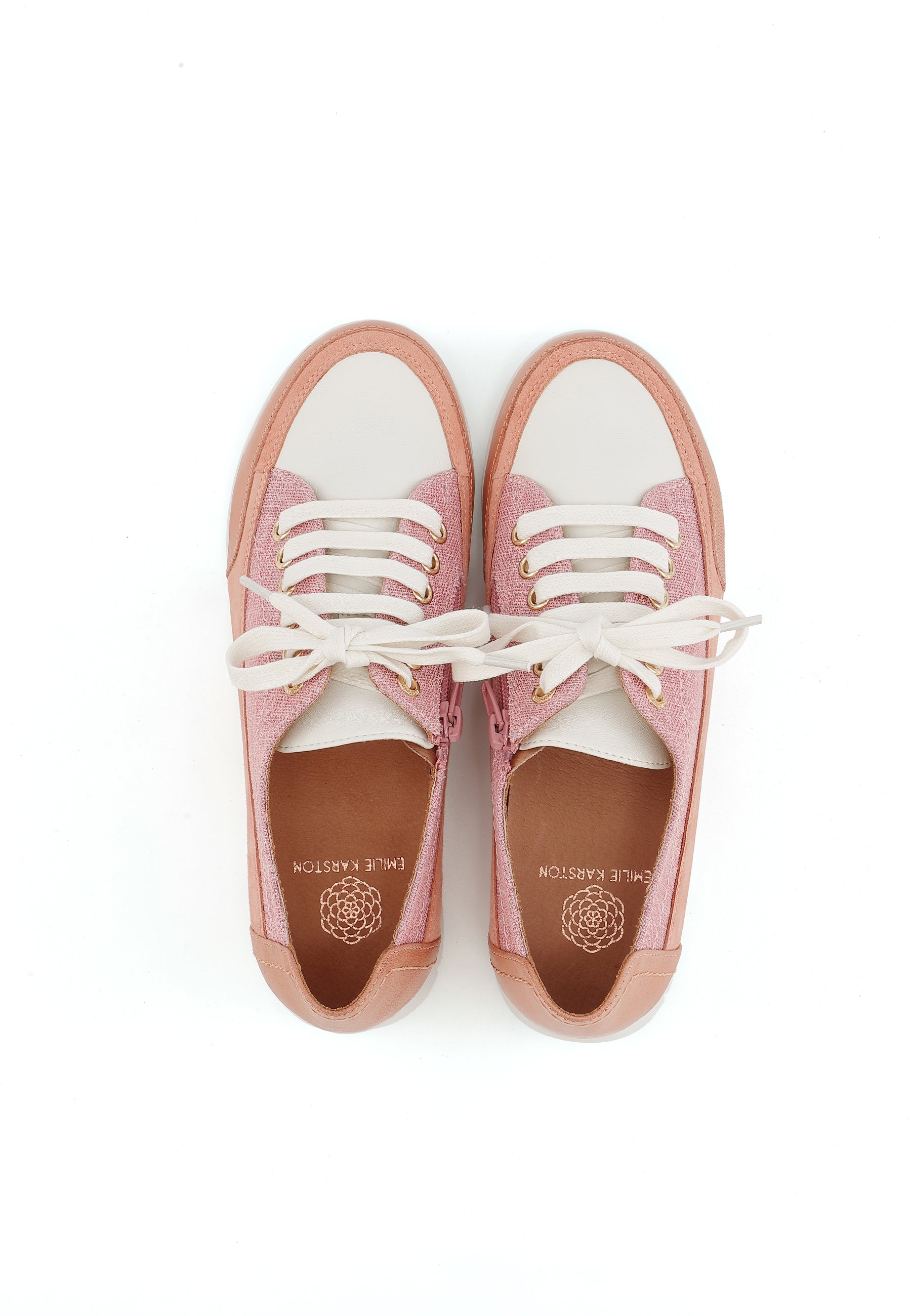 CAMINA - Basket avec cale intérieure Rose