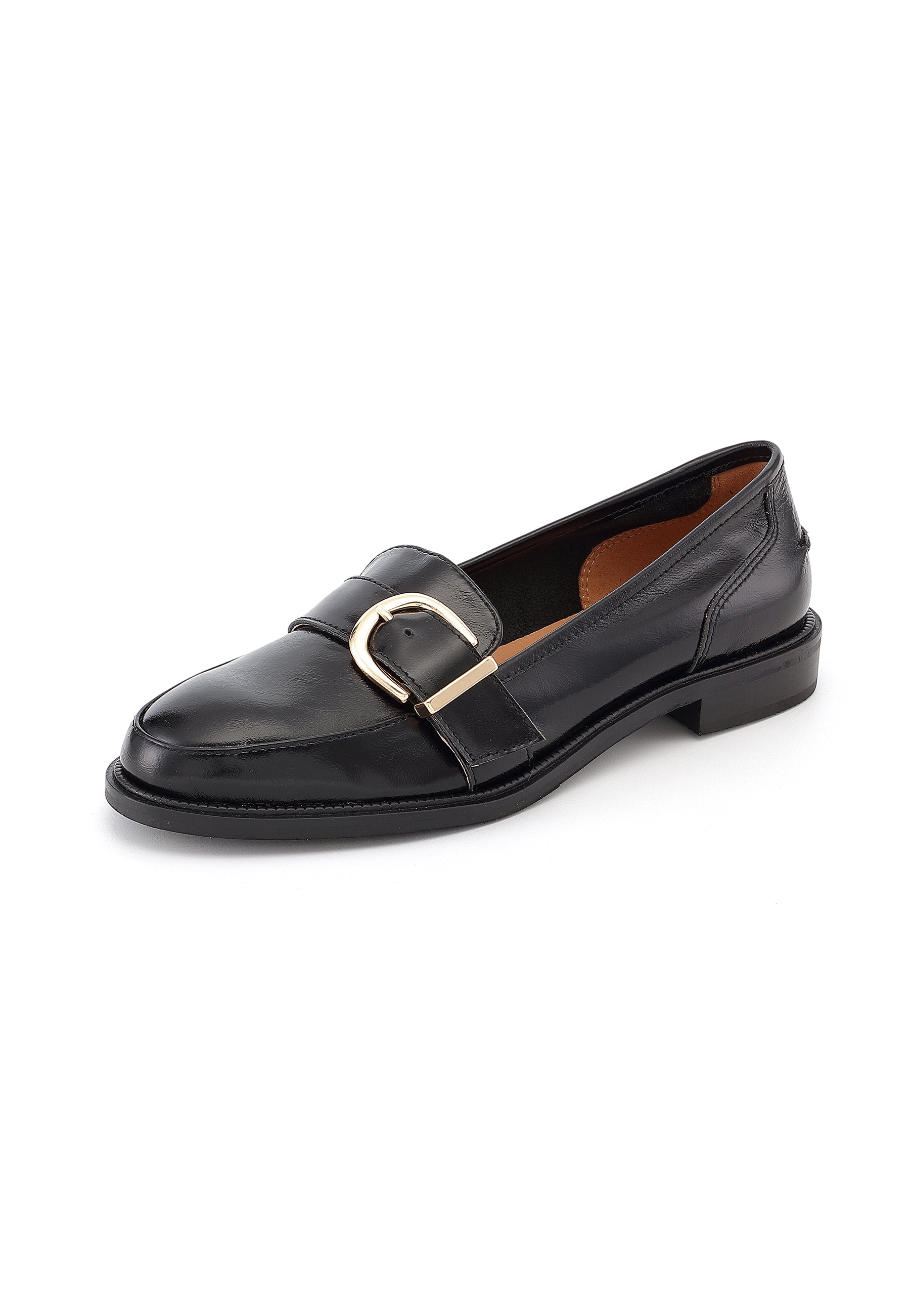 CASSIDY - Mocassin en cuir Noir