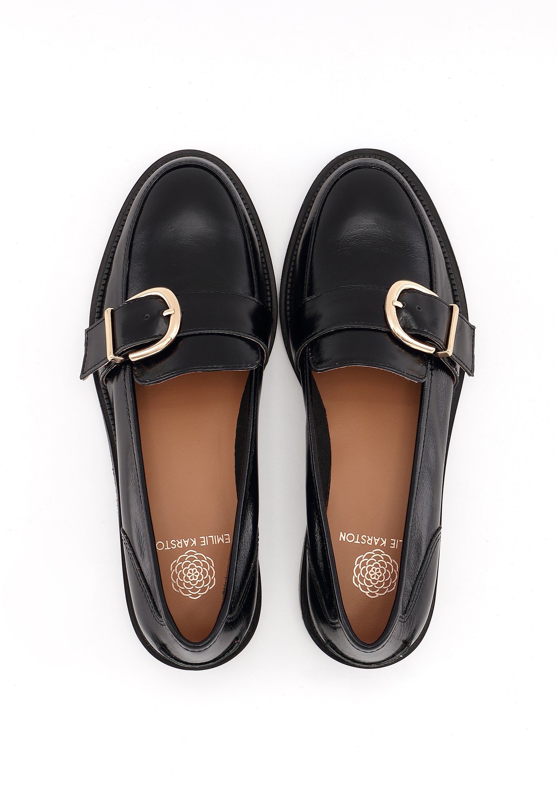 CASSIDY - Mocassin en cuir Noir