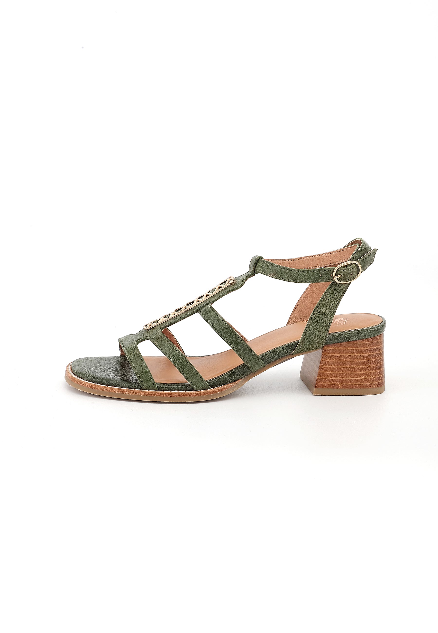 CATALINA - Sandales à talons élégantes Vert