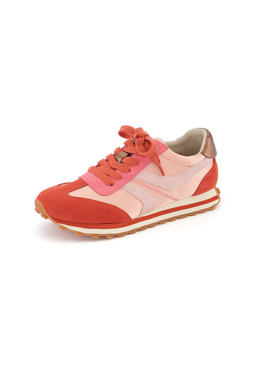 CORINNE - Baskets en cuir Brique