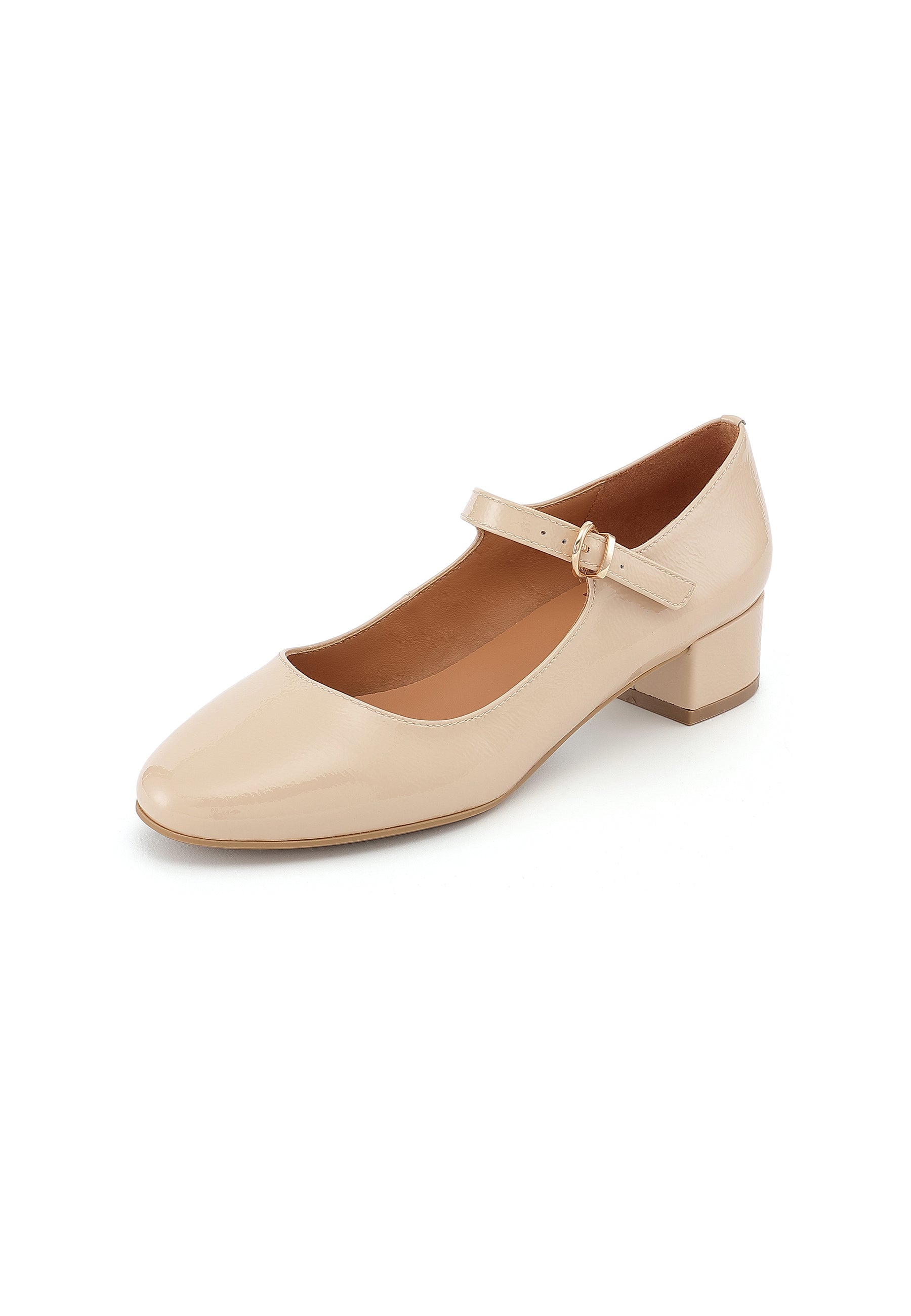 DORIE - Escarpins en Cuir Beige