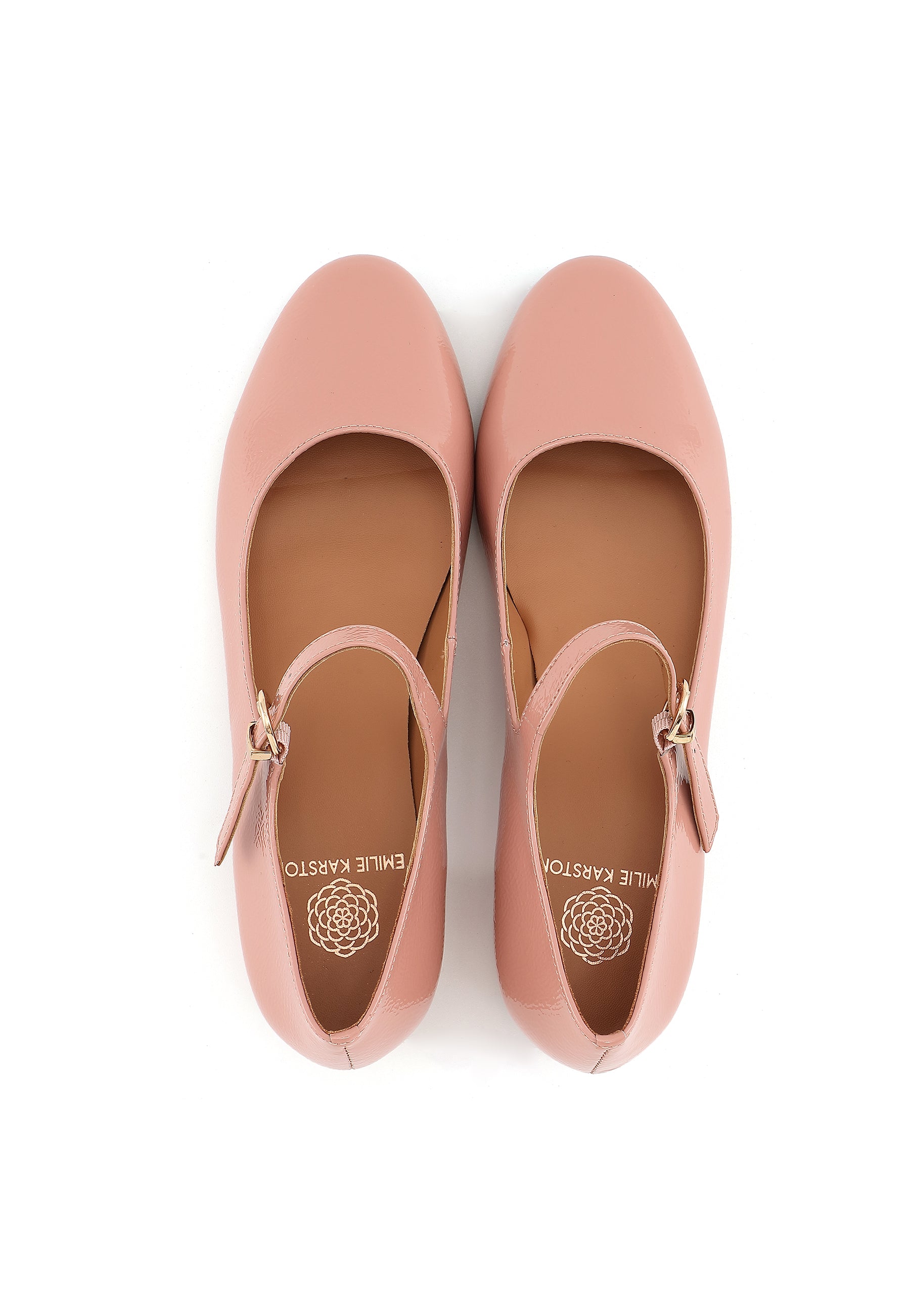 DORIE - Escarpins en Cuir Rose
