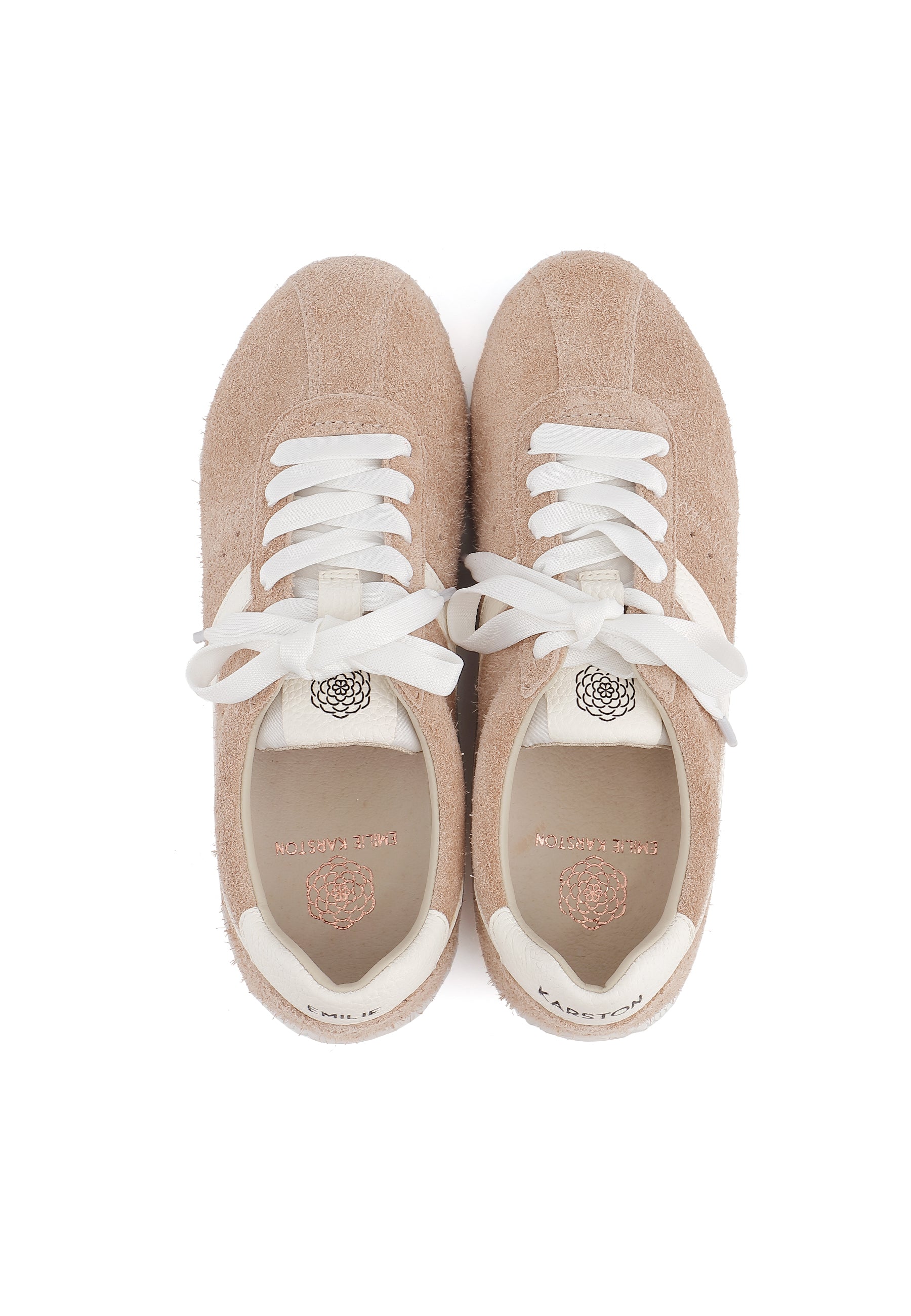 KANO - Baskets en cuir Beige