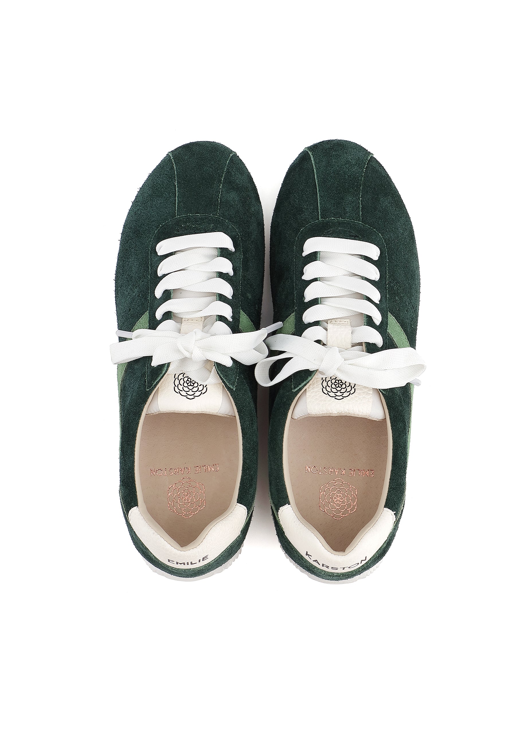 KANO - Baskets en cuir Vert