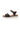 KIKA - Sandales Semelles Blanches en Cuir Marine