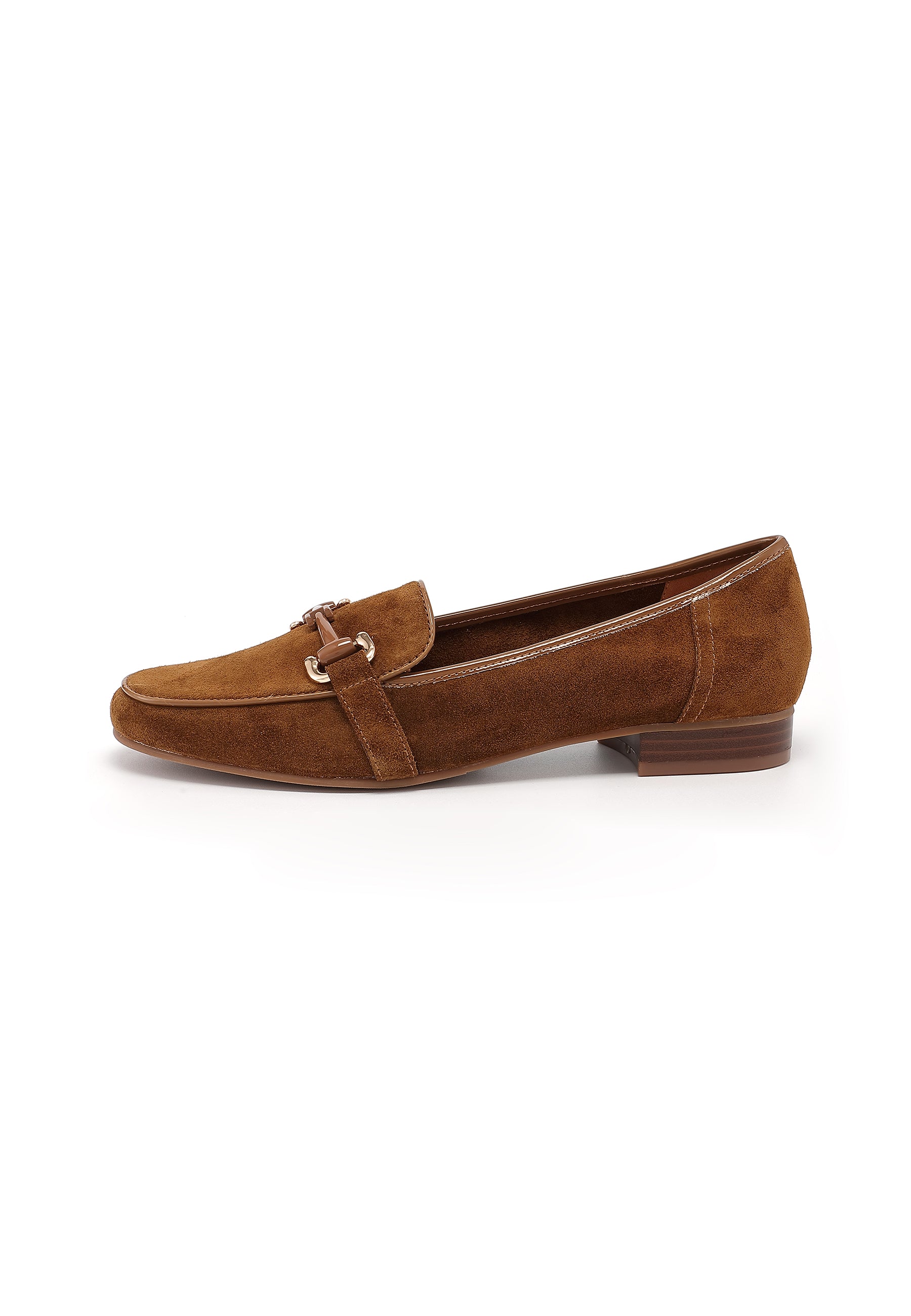 MARCIA - Mocassin en cuir Camel