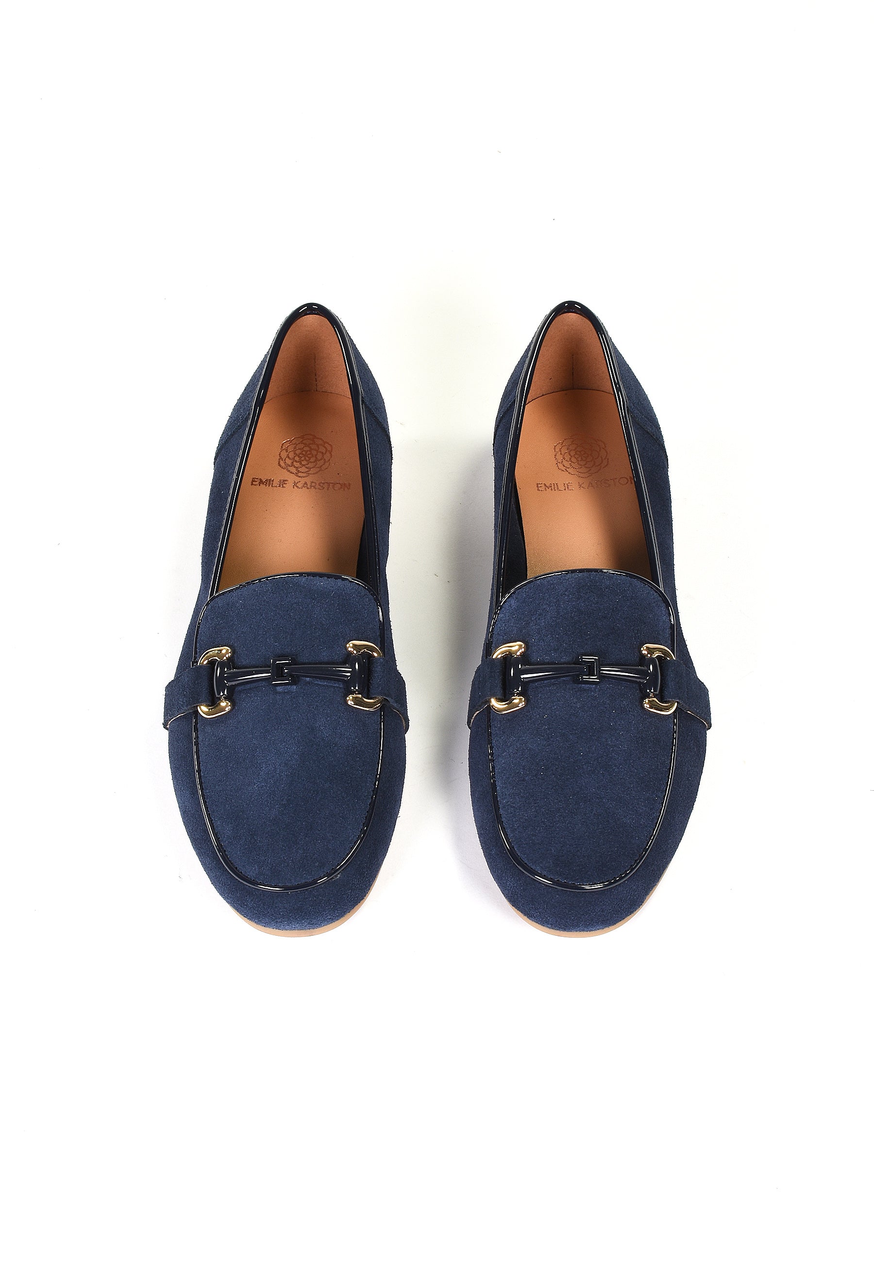 MARCIA - Mocassin en cuir Marine