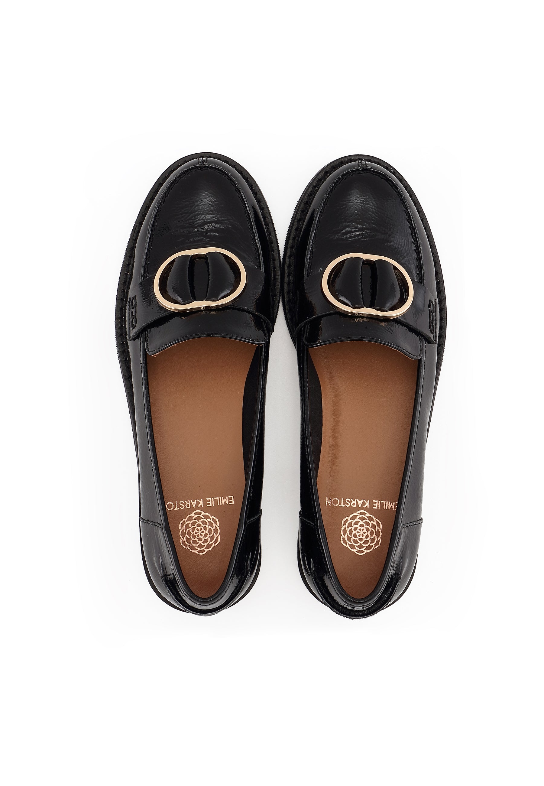 NORA - Mocassins en cuir Noir