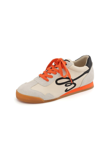 RAFAELLE - Baskets en cuir Noir