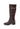 DAISIA - Bottes Bi-Matière en Cuir Marron