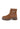 DANE - Bottines Crantées en Croûte de Cuir Camel