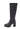 IRMA - Bottes à Plateforme en Cuir Lisse Noir