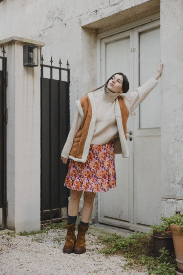 BOTTINES ADELYA - Camel