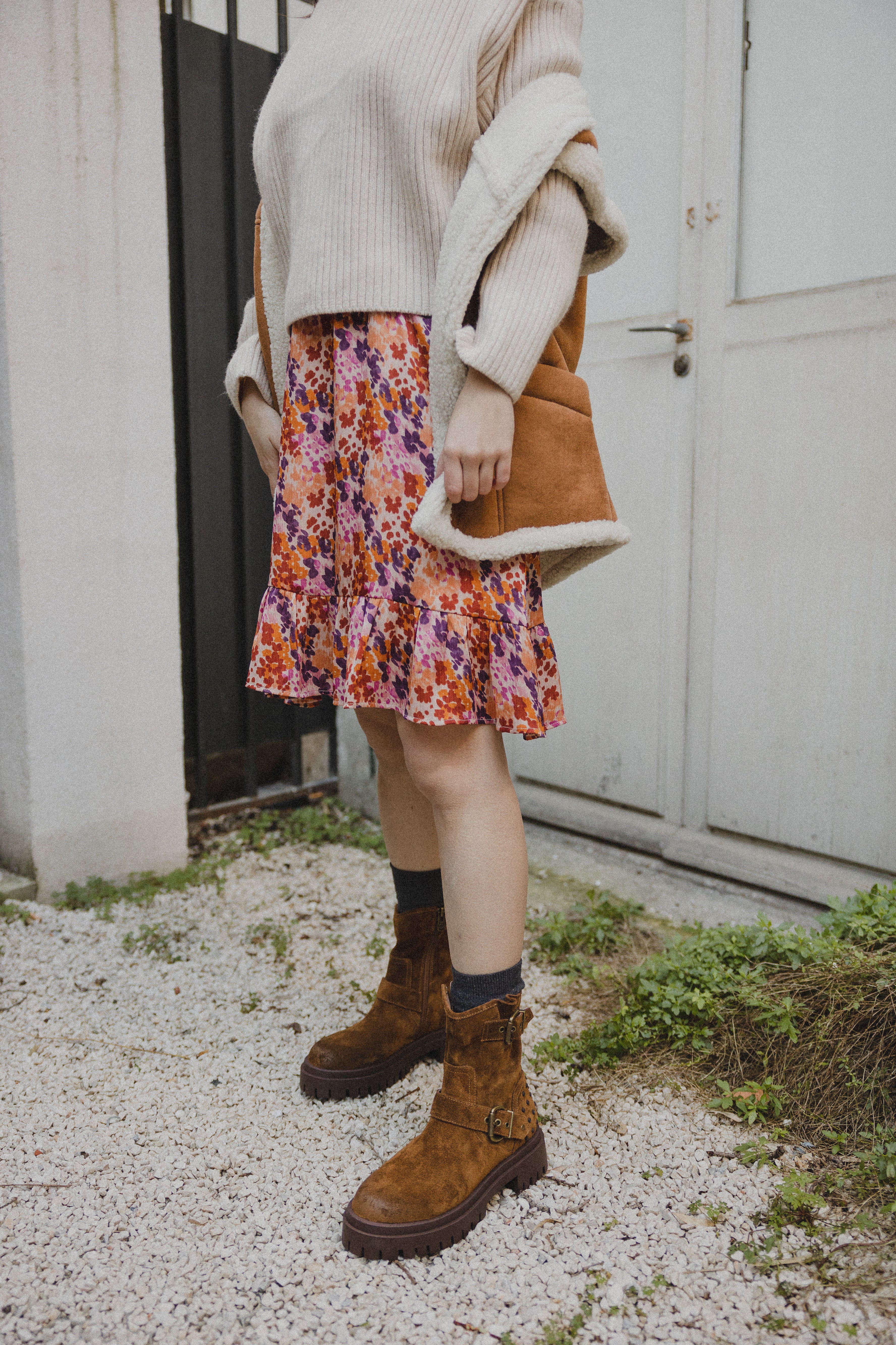 BOTTINES ADELYA - Camel