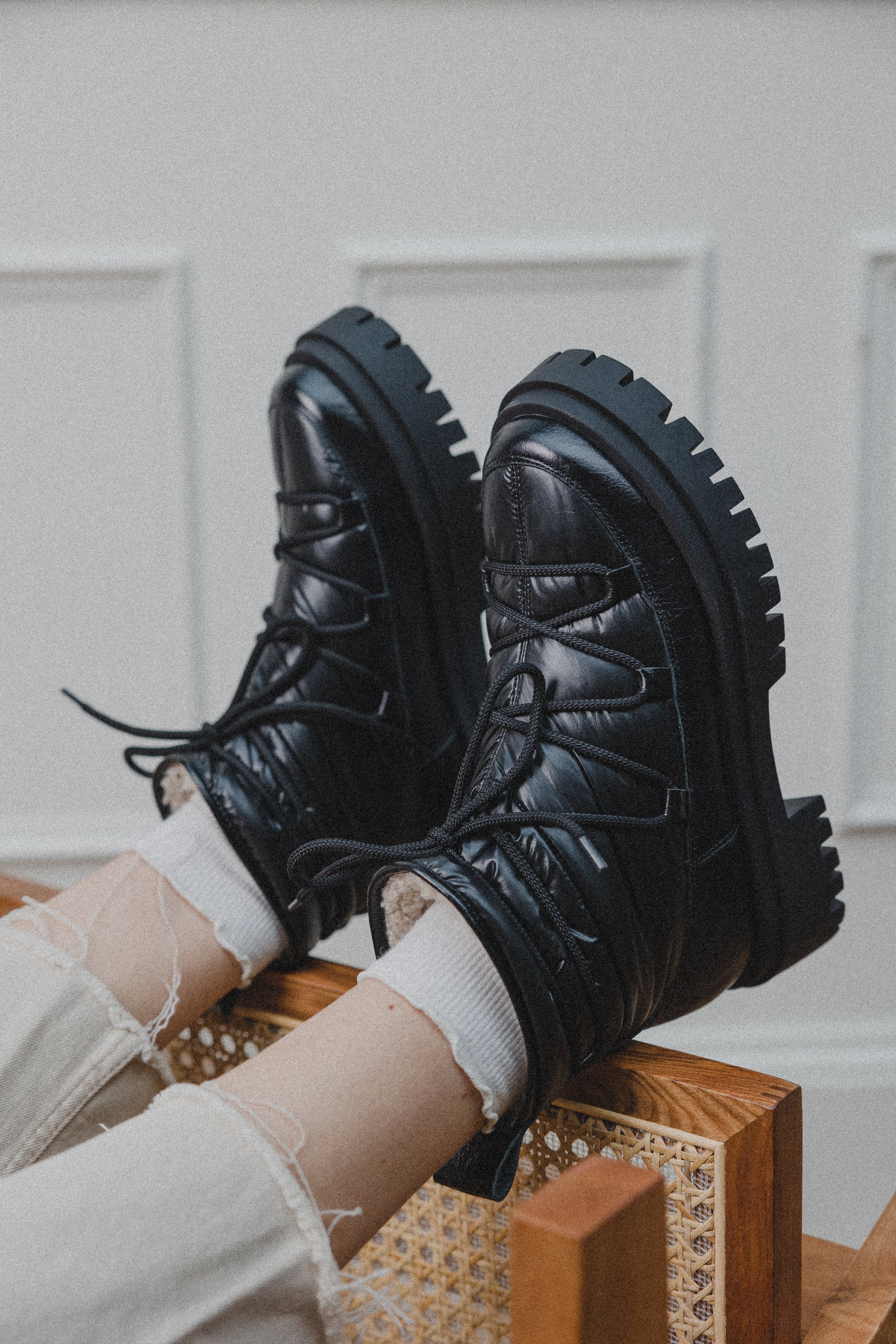 BOTTINES ADOLINE - NOIR