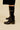 DAISIA - Bottes Bi-Matière en Cuir Noir